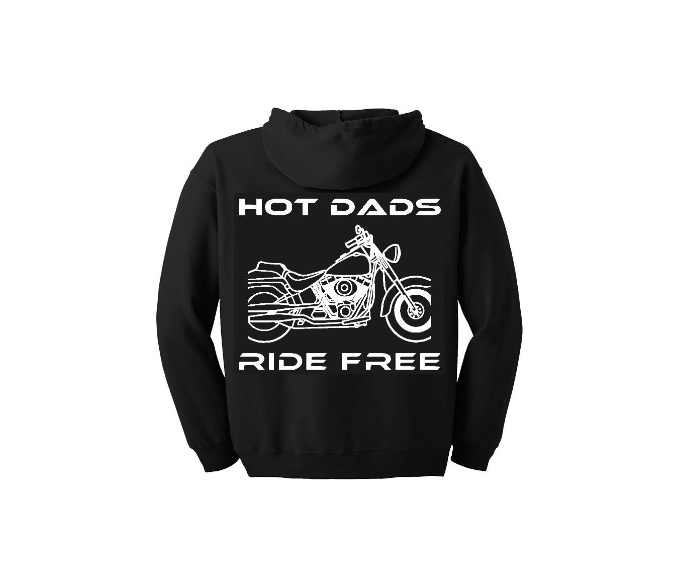 Hot Dads Ride Free Cruiser Outline